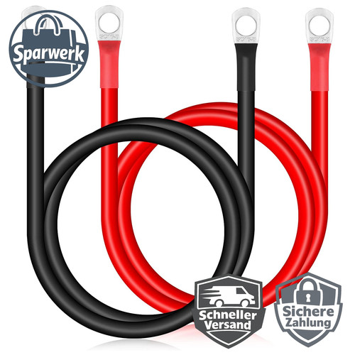 Batteriekabel stück 70cm - batteriekabel,