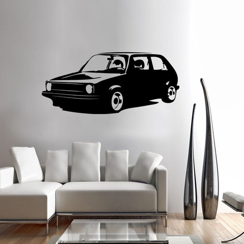 Golf gti mk1 wandkunst - golf,